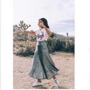 Blogger Fave Sequins Midi Skirt
